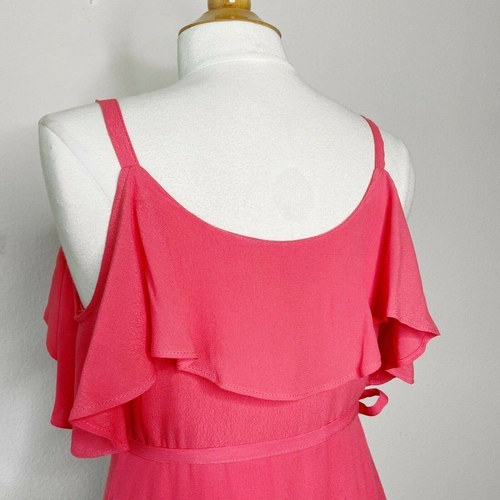 Cupcakes and Cashmere Morena Ruffle Wrap Dress - Picture 11 of 12